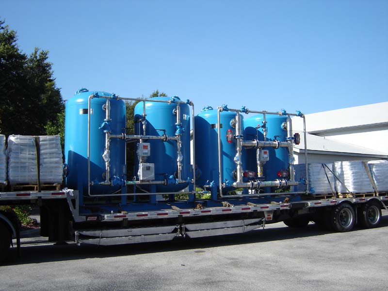Automatic Duplex Industrial Water Softener ASD-6072-6/4/2/SS
